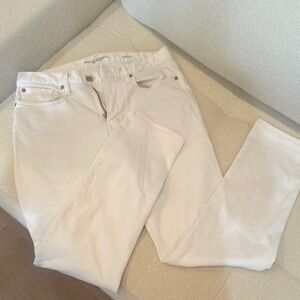 Banana Republic Men's Slim Straight Jeans - Cream